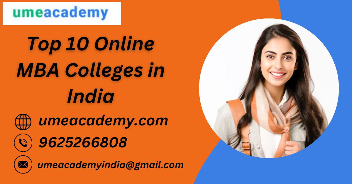 Top 10 Online Mba Colleges In India